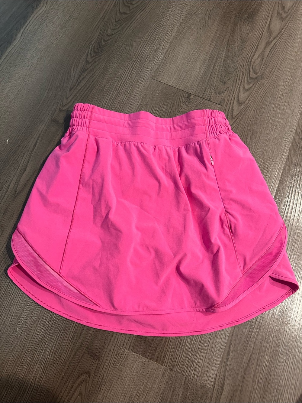 Lululemon pink mini skirt with shorts
